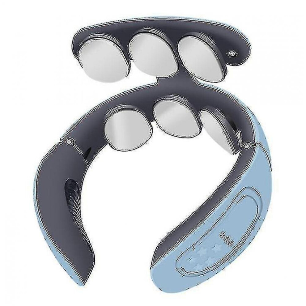 Hkhbjs Neck Massager,Intelligent Portable Cordless Neck Massager With Heatbl