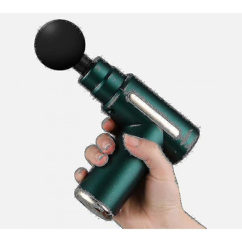 Hkhbjs Green Mini Massage Gun Deep Tissue Massager - Muscle Massage Gun, Massager Fascia Gun