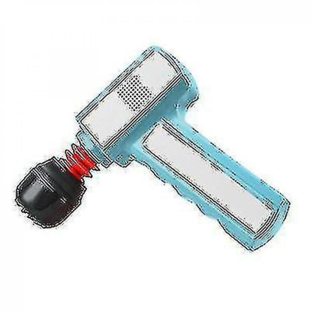 Hkhbjs Blue Mini Fascia Gun Muscle Relaxing Therapy Deep Tissue Massage Gun Portable Percussion Massager
