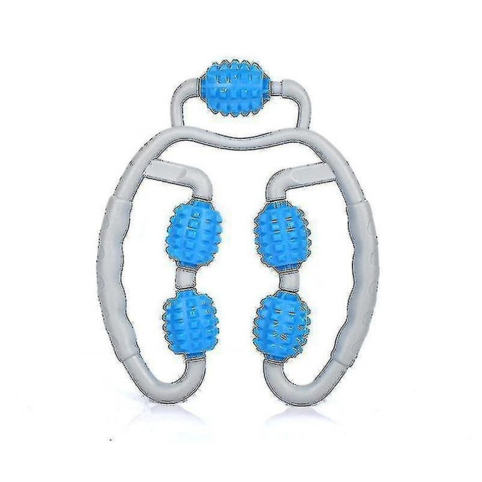 Hkhbjs Blue Muscle Roller Trigger Point Massage Roller Tool
