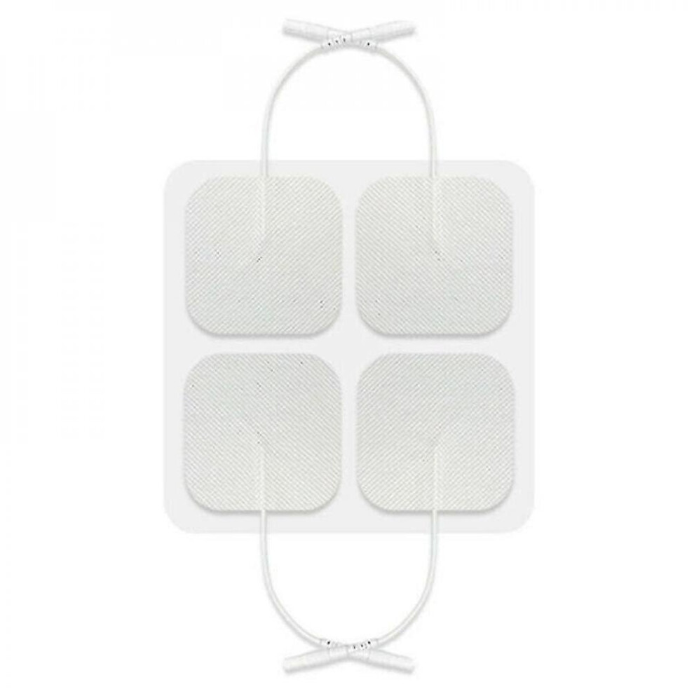 (4 Pcs) Reusable 2.0mm Tens Machine Replacements Electrode Pads Gel-image-OPC-PB2ZQ7Y-NEW