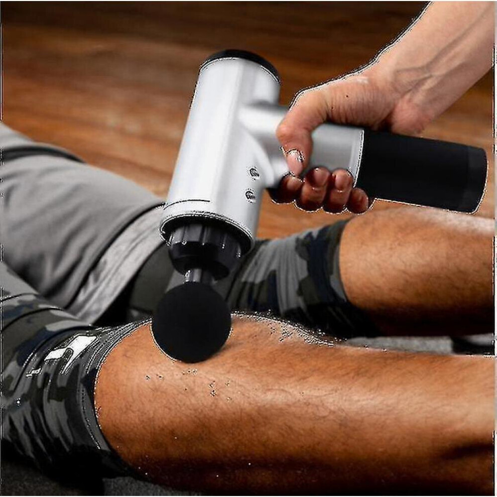 Hkhbjs Electric Fascia Gun Massage Gun Muscle Relaxer Neck Massager Fitness Home Impact Gun