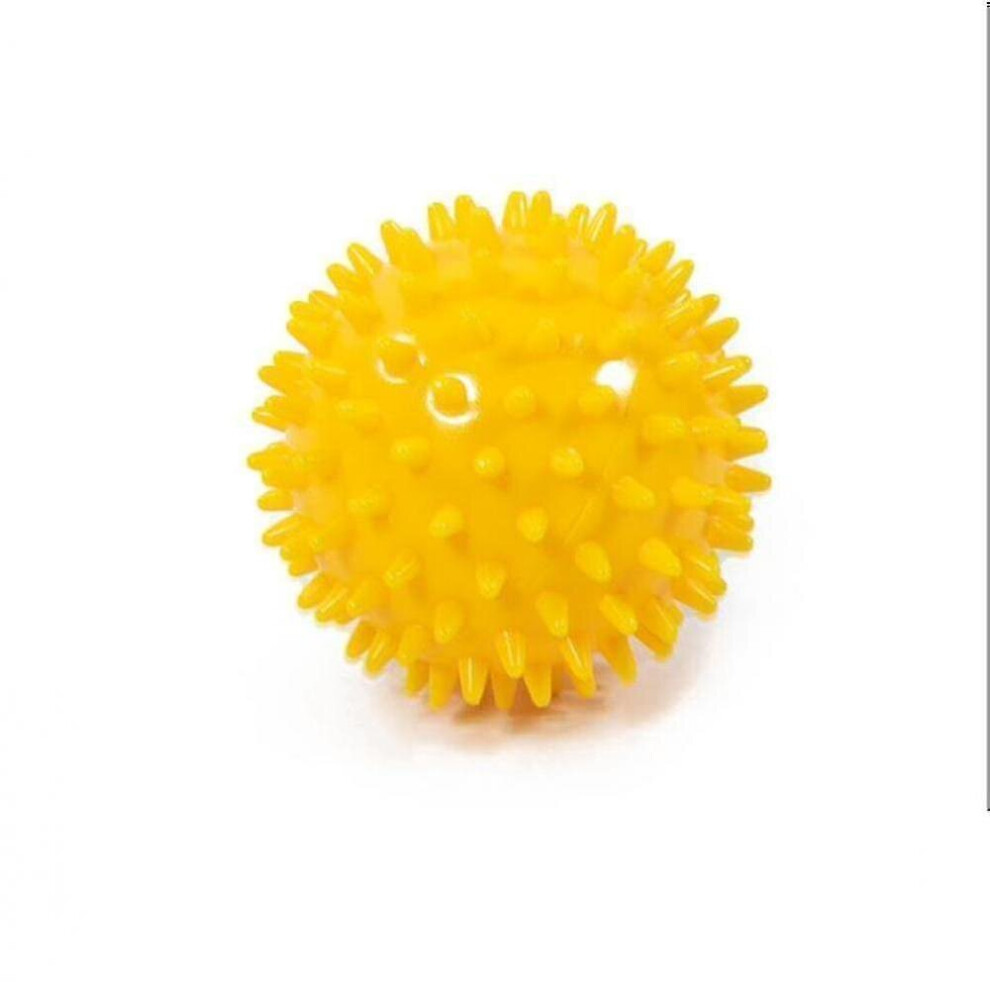 Hkhbjs Yellow 2 Pack Spiky Massage Balls Foot Back Muscles Trigger Point Therapy(Yellow)