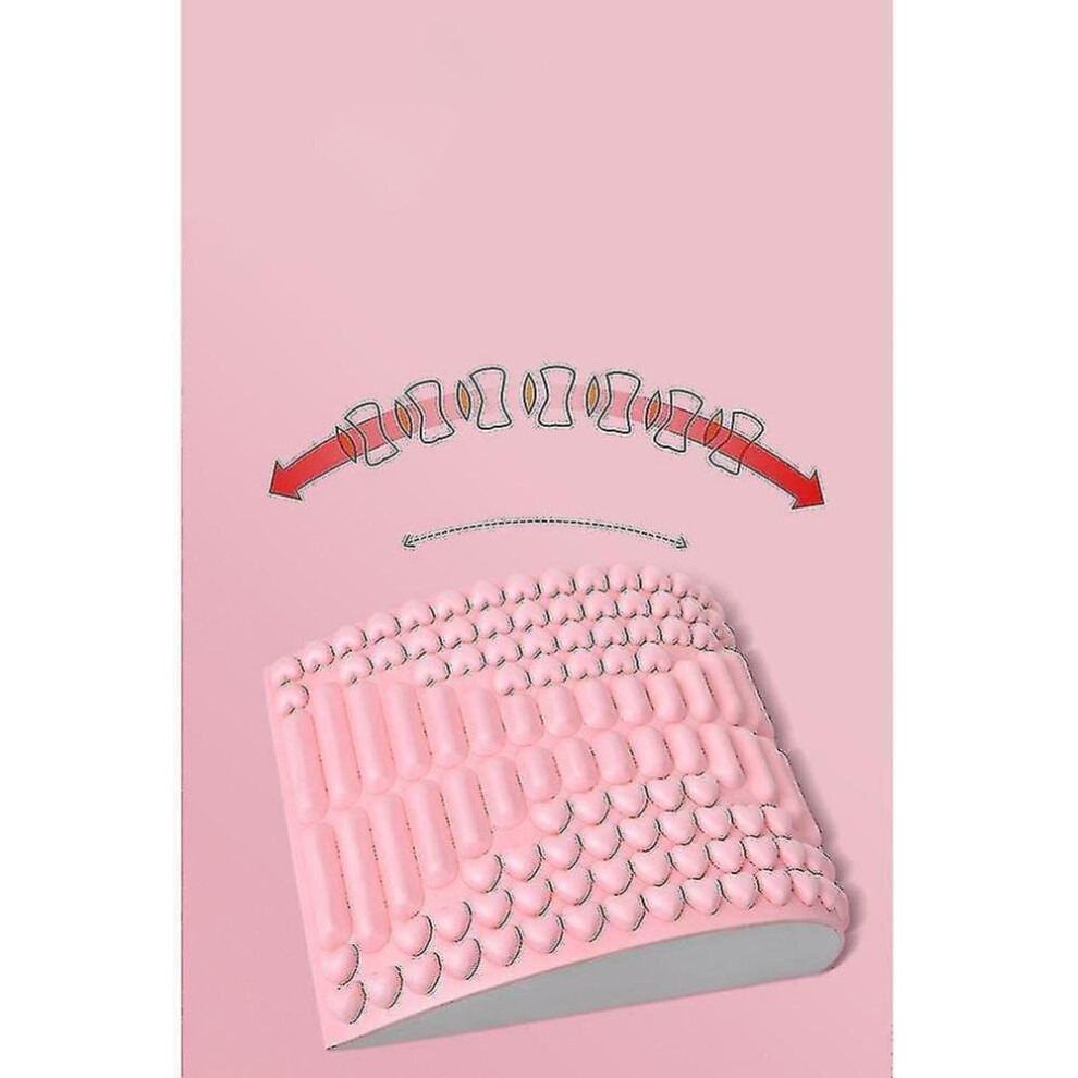 Hkhbjs Back Stretcher Lumbar Support Device Yoga Auxiliary Massager Relief For Muscle Pain
