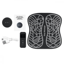 Usb Rechargeable Electric Foot Massager Mat Feet Pad Muscle Stimulator