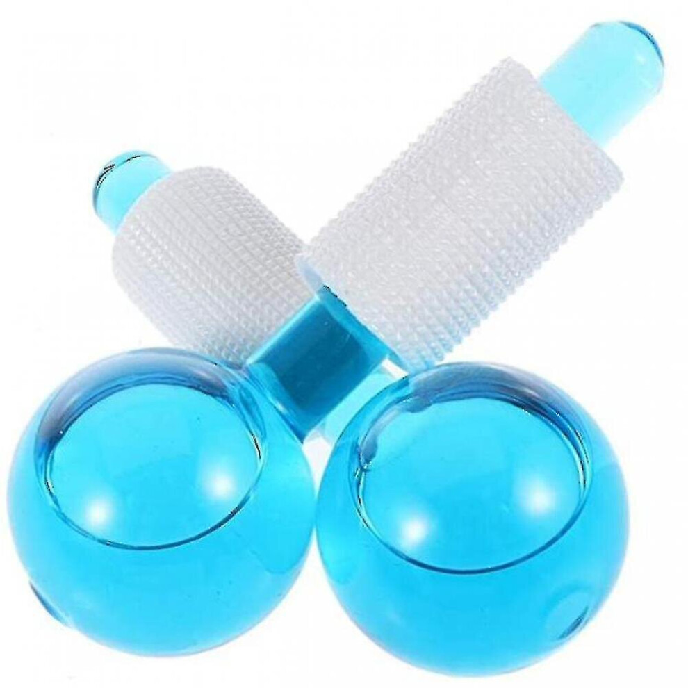 Hkhbjs Rolling Facial Ice Hockey To Relieve Headache 2 Pieces (Cannot Be Frozen)