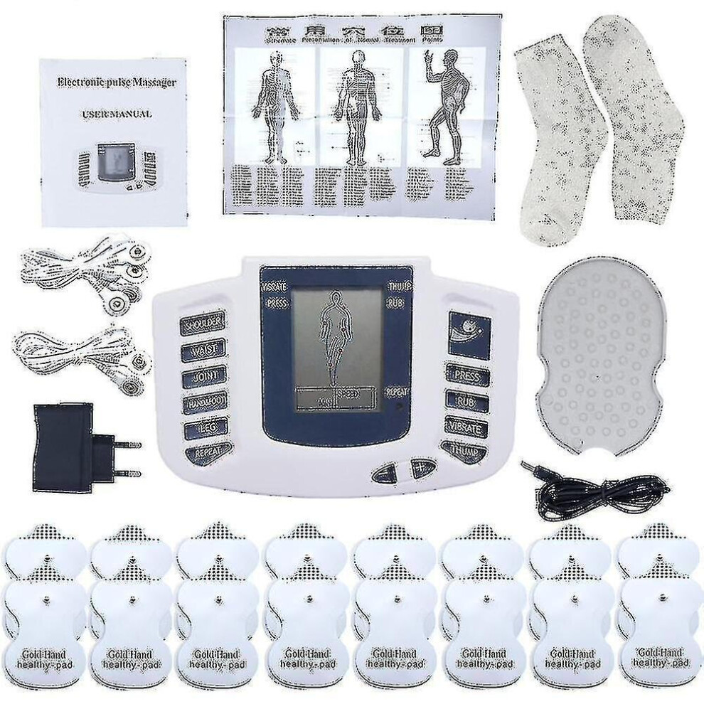 Hkhbjs Electrical Muscle Stimulator - Tens Acupuncture Slimming Massager