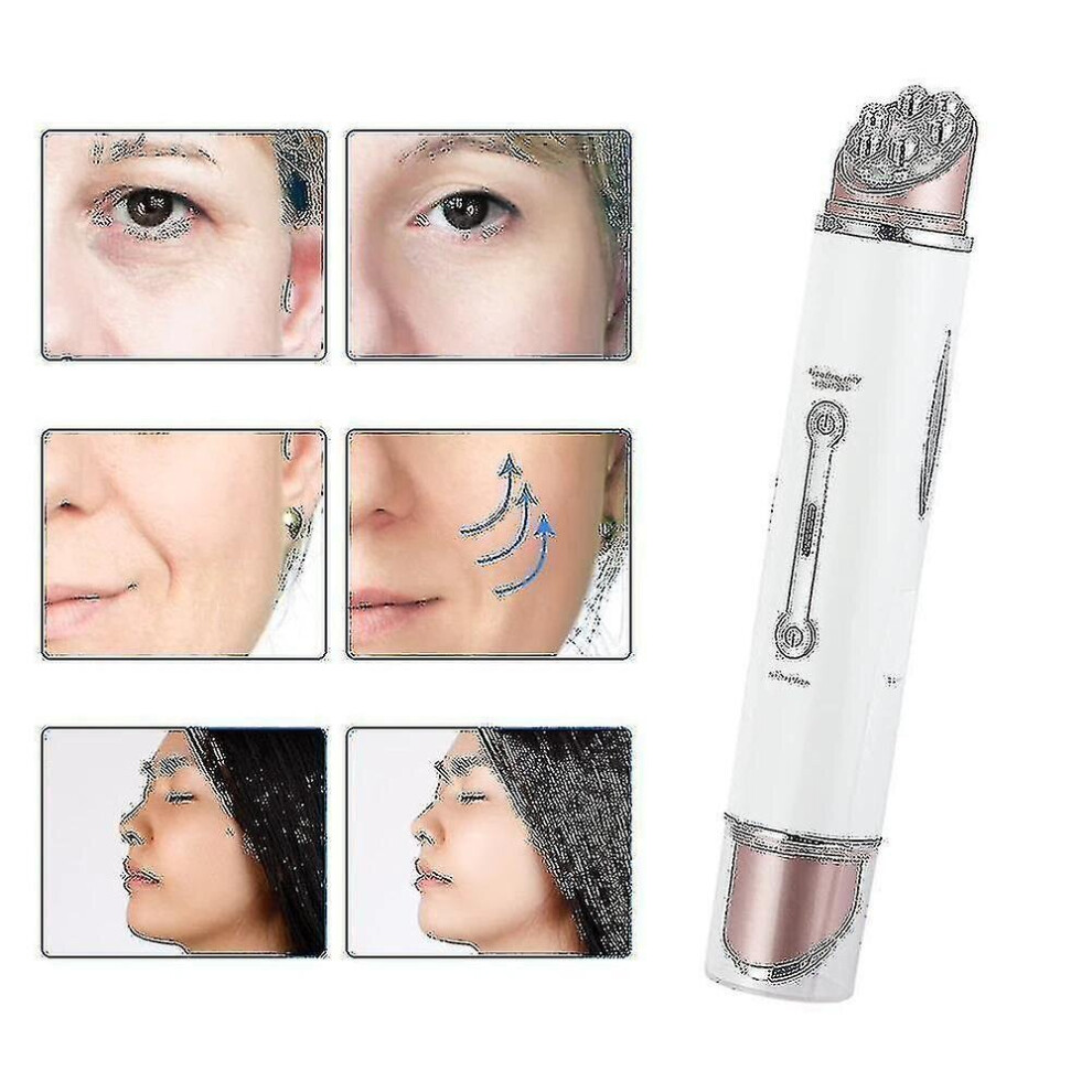 Hkhbjs Electric Facial Eye Massager Pen Led Photon Skin Rejuvenation Anti Wrinkle|Home Use Beauty Devices