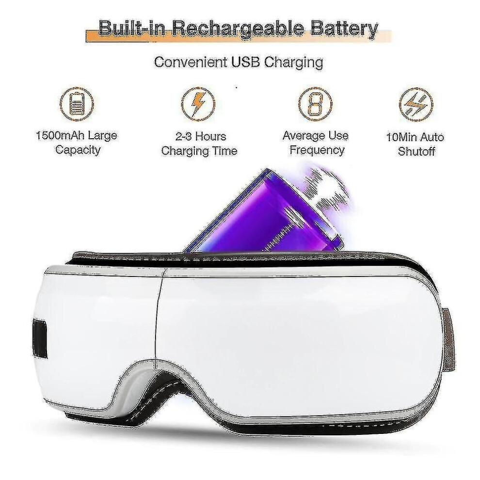 Hkhbjs Electric Eye Massager Hot Compress Massage Device For Eye Anti Wrinkles|Home Use Beauty Devices