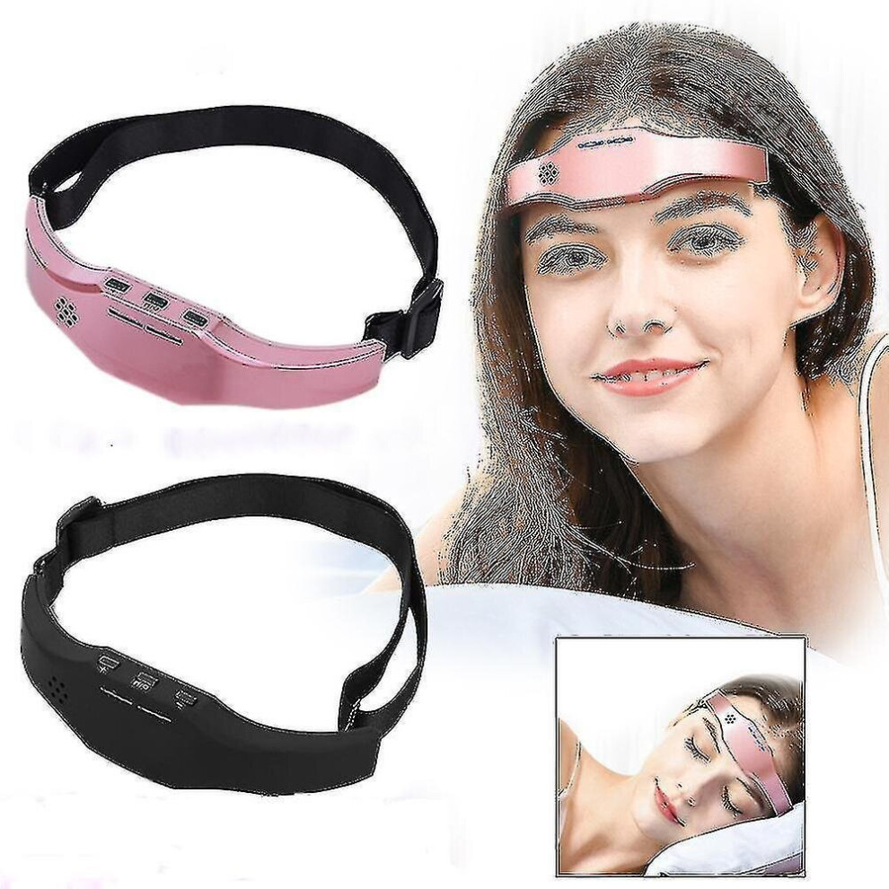 Hkhbjs Electric Head Relaxing Massage Portable Forehead Massage Usb Rechargeable For Improve Sleep Relief