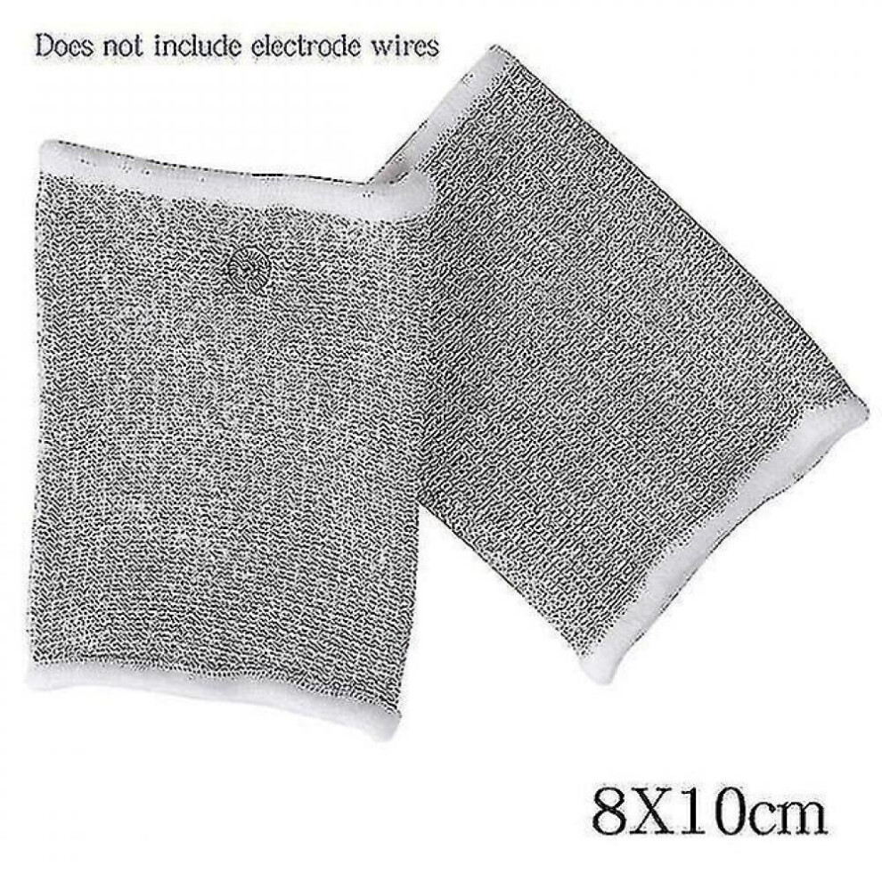 Hkhbjs 1Pair Magic Pulse Conductive Massage Gloves With Cable For Tens Health Care Machines Electric