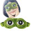 3D Sad Frog Sleep Mask For Rest - Blindfold Eye Cover Patch For Sleeping 1