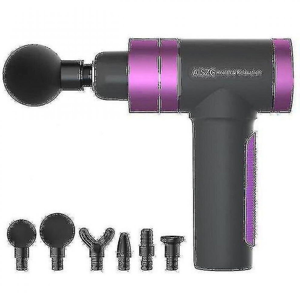 Hkhbjs Touch Screen Massage Gun Fascia Muscle Relax Therapy Massager Vibratio