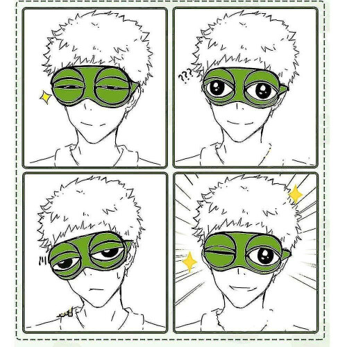 3D Sad Frog Sleep Mask For Rest - Blindfold Eye Cover Patch For Sleeping 1