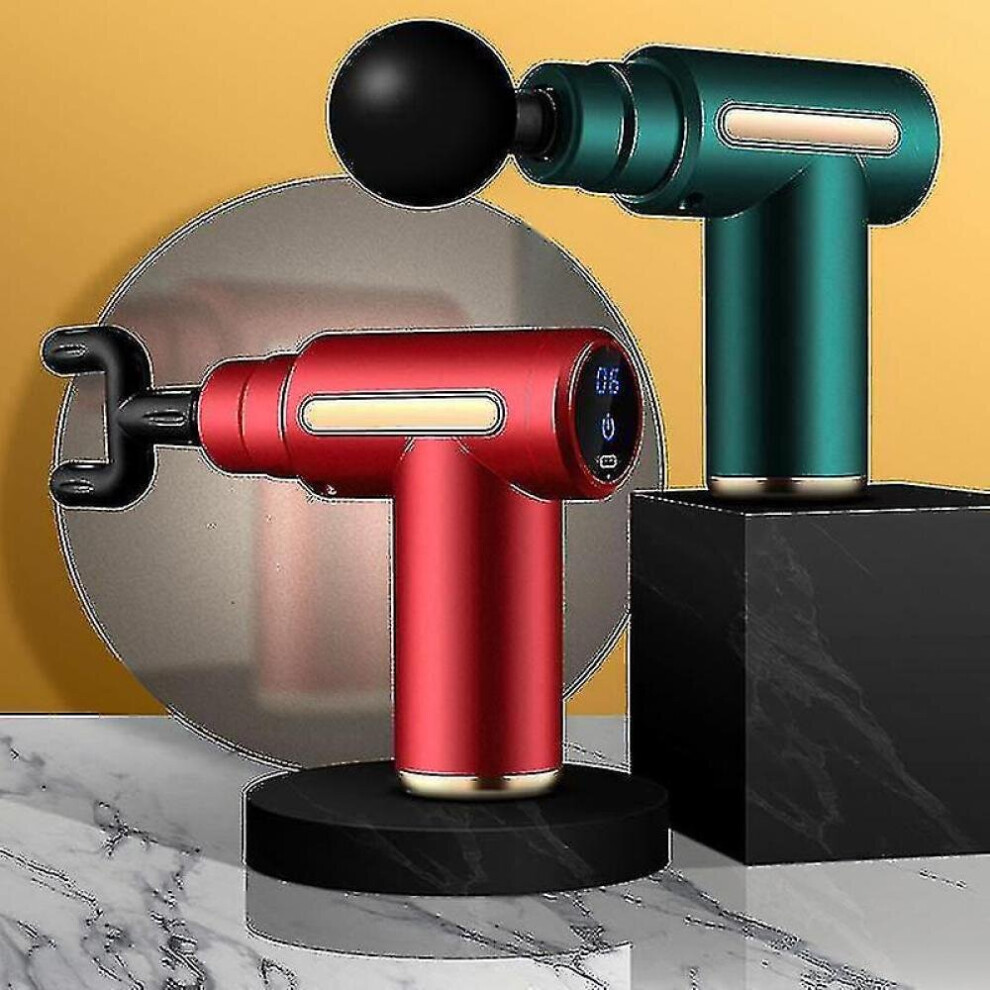 Hkhbjs Type C Charging Pocket Massage Gun Electric Deep Muscle Vibration Relief Fitness Portable Mini