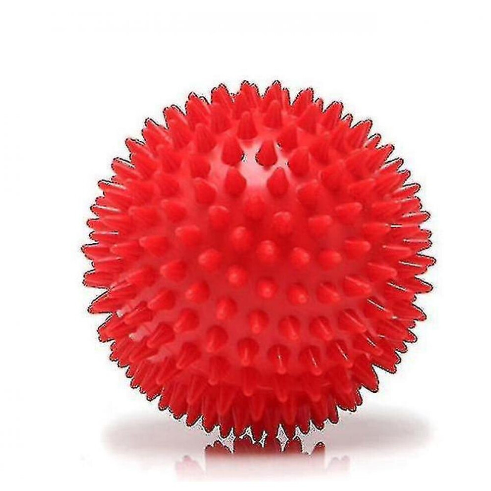 Hkhbjs Red Massage Ball With Soft Spikes,For Plantar Fasciitis Amp