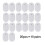 Self Adhesive Replacement Tens Electrode Pad(20pcs 4x6cm) 1