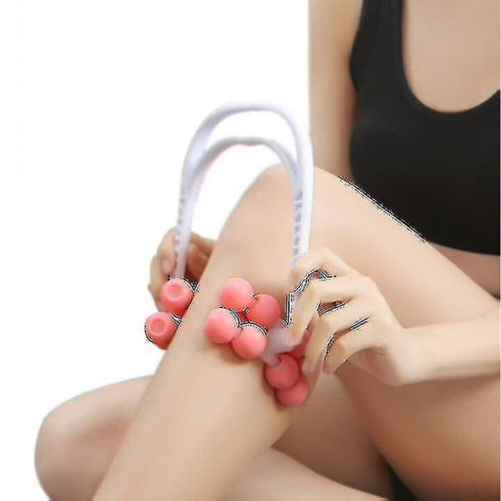 16 Balls Muscle Relaxer Leg Massage Roller Calf Massage Stick Fitness Yoga Equipmentgreen