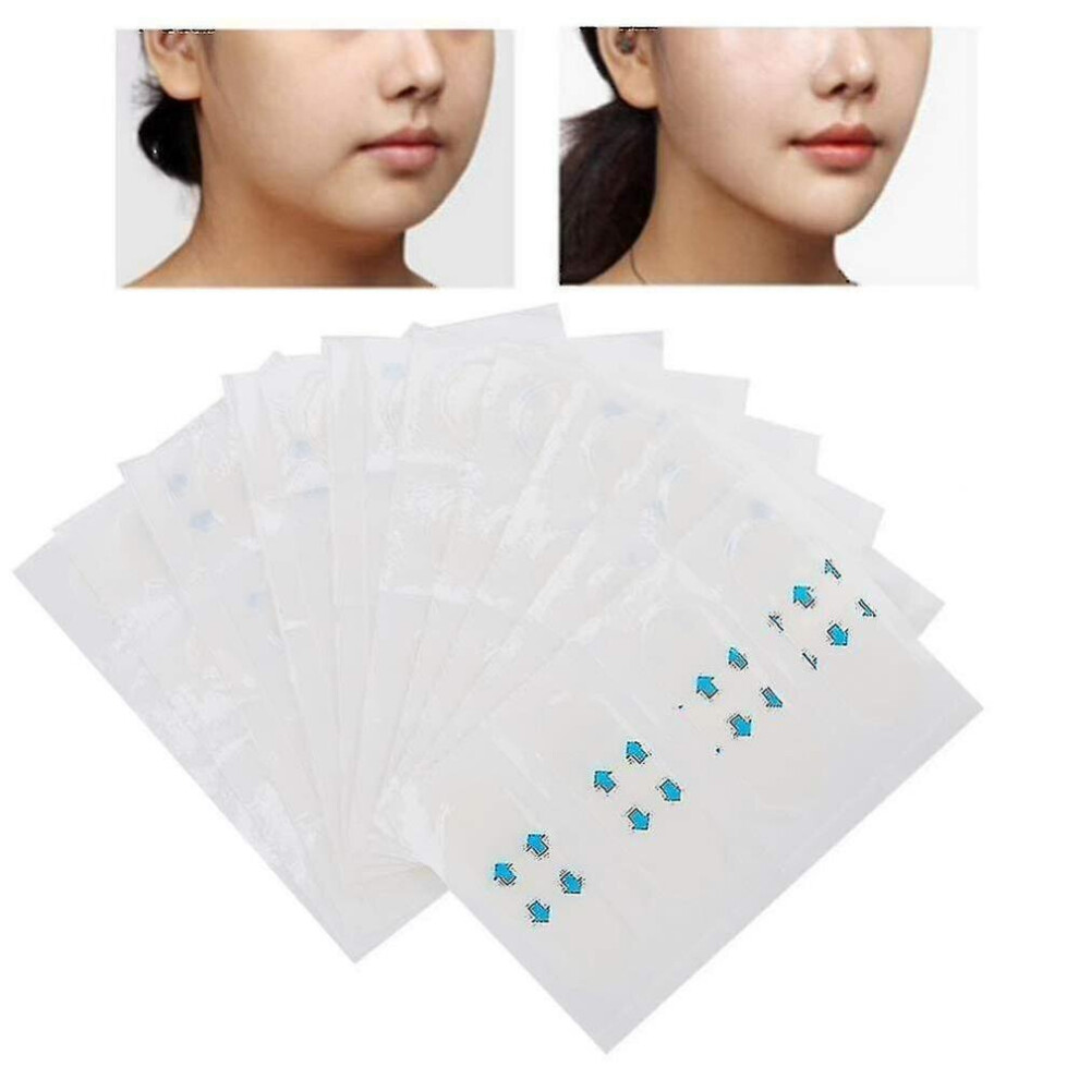Hkhbjs 40Pcs Facelifting Sticker, Face Lifting Tape, Invisible Lift Face Stic