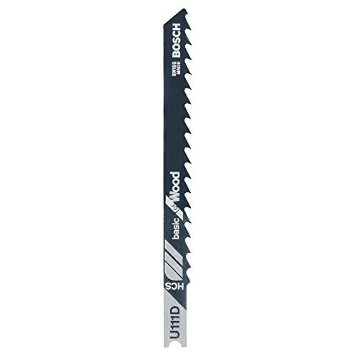 Bosch Bosch 2608637559 Basic Wood Jigsaw Blade, Blue, Pack of 3