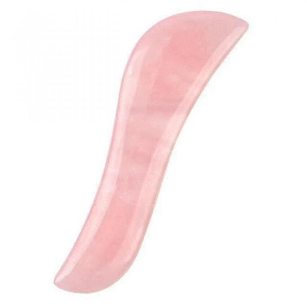 Hkhbjs Natural Rose Quartz Massage Stone - Facial Spa Tool