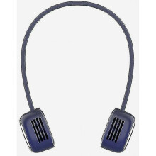 Portable Bladeless Neck Fan Handheld Usb Rechargeable Foldable Storage Three Speed Wind Lightweight