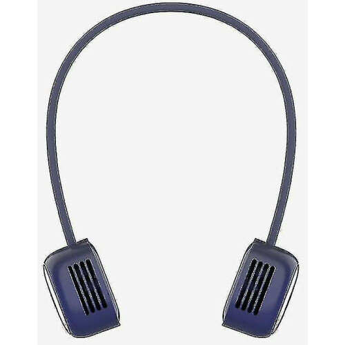 Portable Bladeless Neck Fan Handheld Usb Rechargeable Foldable Storage Three Speed Wind Lightweight