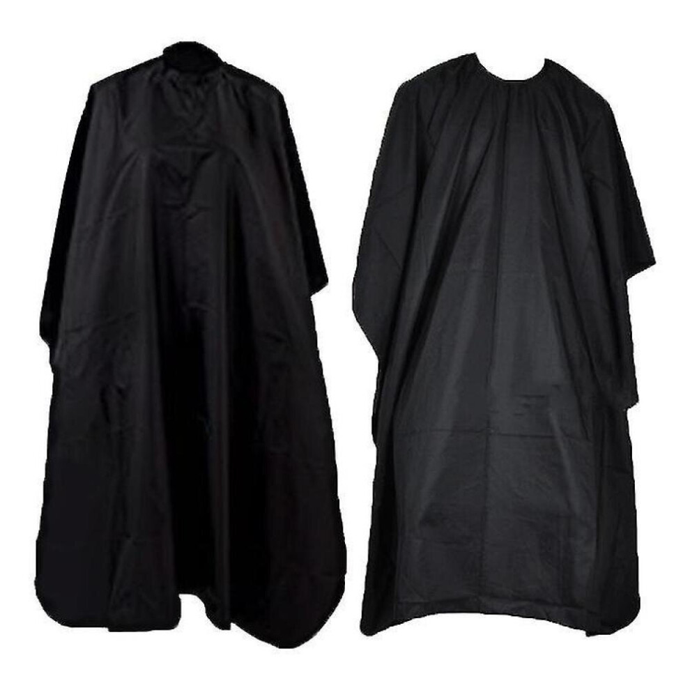 Hkhbjs Black 2Pcs Waterproof Hair Cutting Cape Professional Salon Barber Gown Cape Hairdressing Hairdresser