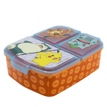 Lunchbox - STOR - Pokemon - 3 Fächer - 18x13x5,5 cm - Kind