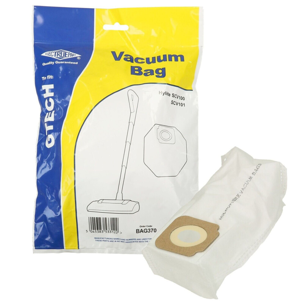 Bags For Gtech HyLite SCV100 SCV101 Series Vacuum Cleaner Hoover Dust Bags x 15