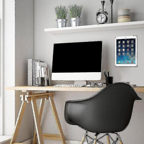 Magnetic Stickers Ipadproair Tablet Mobile Wall Fixing Bracket(white Black) 1