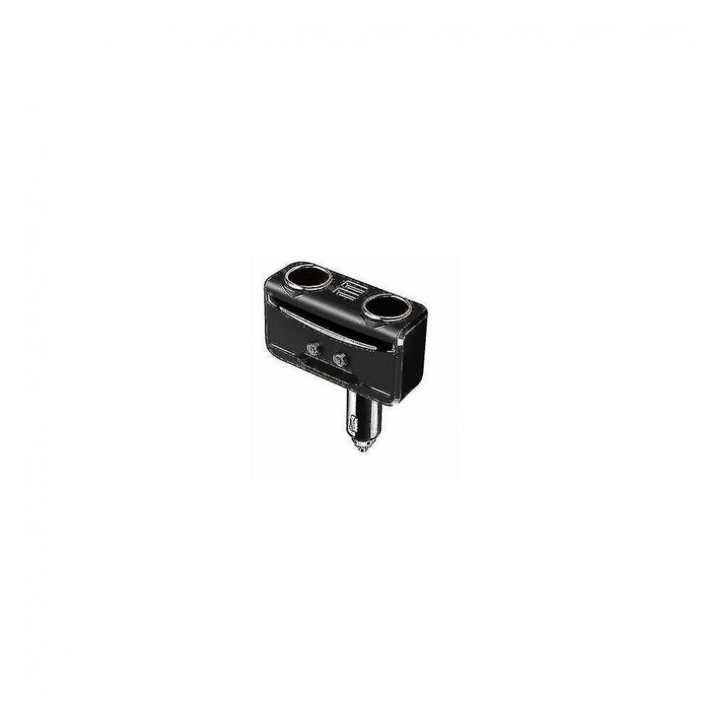 Car Cigarette Lighter Socket Splitter 12V-24V Power Adapter Dual Usb Car Charger Voltmeter Lcd 7547468565830