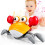 Crawling Crab Toy with Music & LED Light Kids Interactive Learning Toy 2