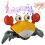 Crawling Crab Toy with Music & LED Light Kids Interactive Learning Toy 4