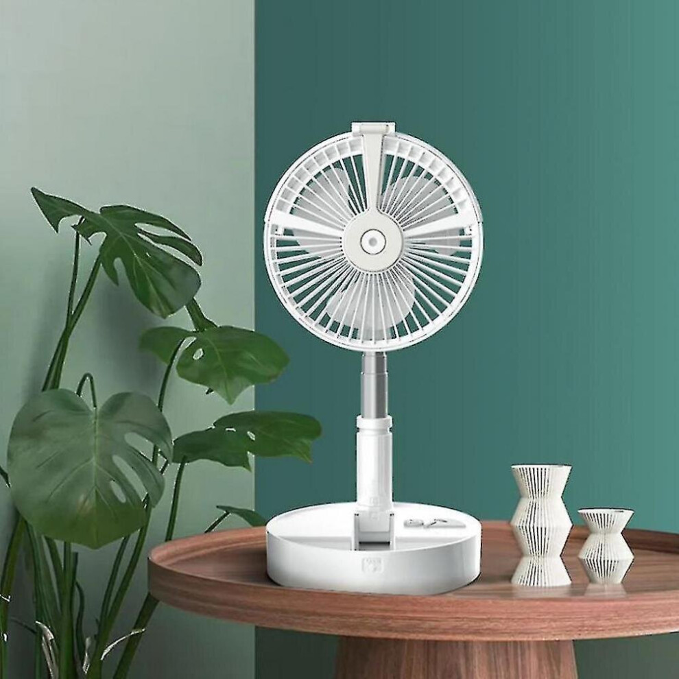 Usb Eletric Fan Humidifying Hydration Water Spray Fan Desk Lamp Fan Floor Standing Fan Redmiter@