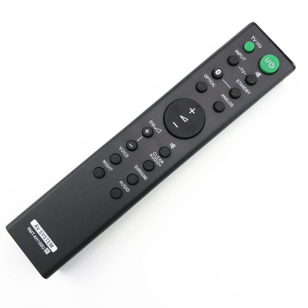 RMT-AH100U Remote Control For sony HT-CT180 SA-CT180 SA-WCT180 SoundBar with Bluetooth-compatible Bar Speaker fernbedienung