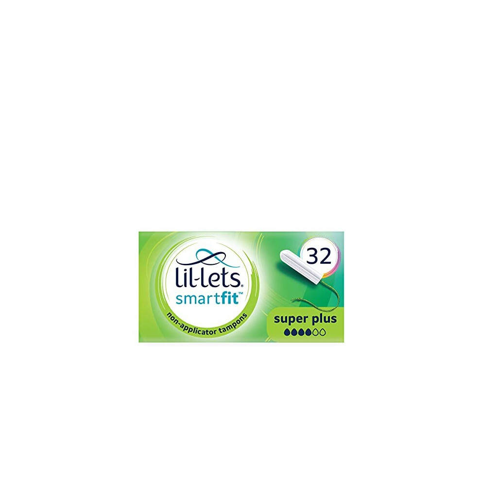 Lil-Lets SmartFit Super Plus Non-Applicator Tampons - pack of 32