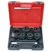 KS Tools 903.3300 Threading tool kit, 8 pcs, 3/8"-1.1/4"