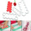 3pcs Plastic Rose Flower Cake Fondant Icing Decorating Mould Sugarcraft Tools 4