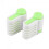 Green 5 Layers Kitchen Diy Cake Bread Cutter Leveler Slicer Cutting Fixator Tools 5