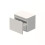 Bathroom Cloakroom Vanity Unit Wall Mounted Countertop Basin White Gloss 500mm 4