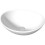 Bathroom Cloakroom Vanity Unit Wall Mounted Countertop Basin White Gloss 500mm 6