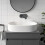 Bathroom Cloakroom Vanity Unit Wall Mounted Countertop Basin White Gloss 800mm 5