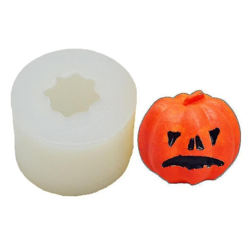 Diy Baking Halloween Jack-o-lantern Shape Silicone Cake Mold Silicone