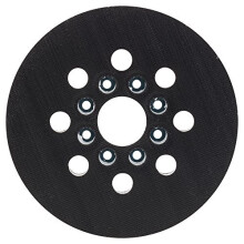 Bosch 2608000352 Sanding Plates, 125mm, Black/White