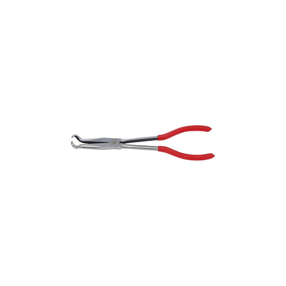 Kraftmann 413 | Long Nose Spark Plug Pliers | With Ring Tip | 280 Mm 4026947004136