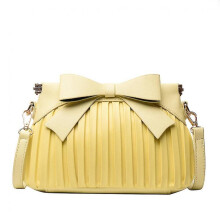 Fashion Bow Handbag For Women Luxury Designer Ladies Shoulder Bag High Quality Pu Leather Girl Trave