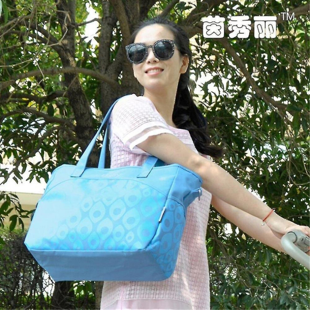 Insular Shoulder Bag Baby Diaper Bag Large Capacity Inclined Shoulder Bag Hkhbjs