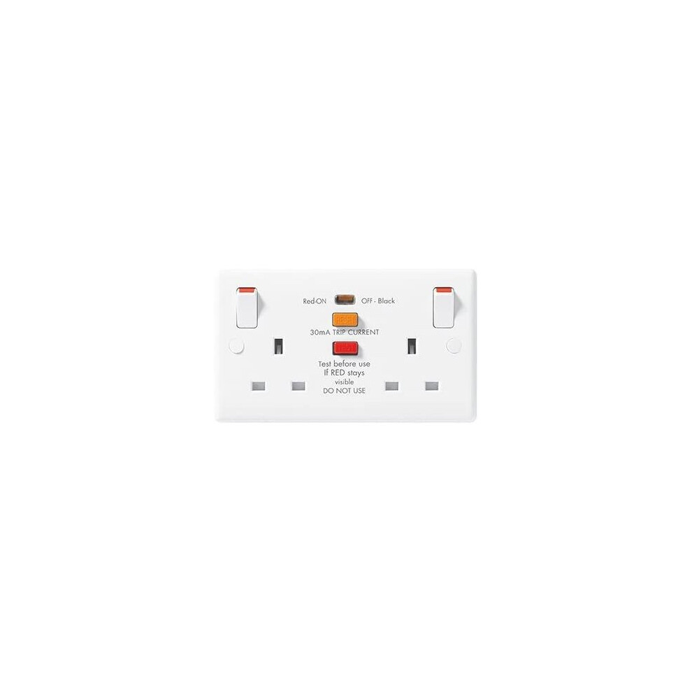 Bg 2 Gang 13Amp Rcd Switched Socket 5050765008242