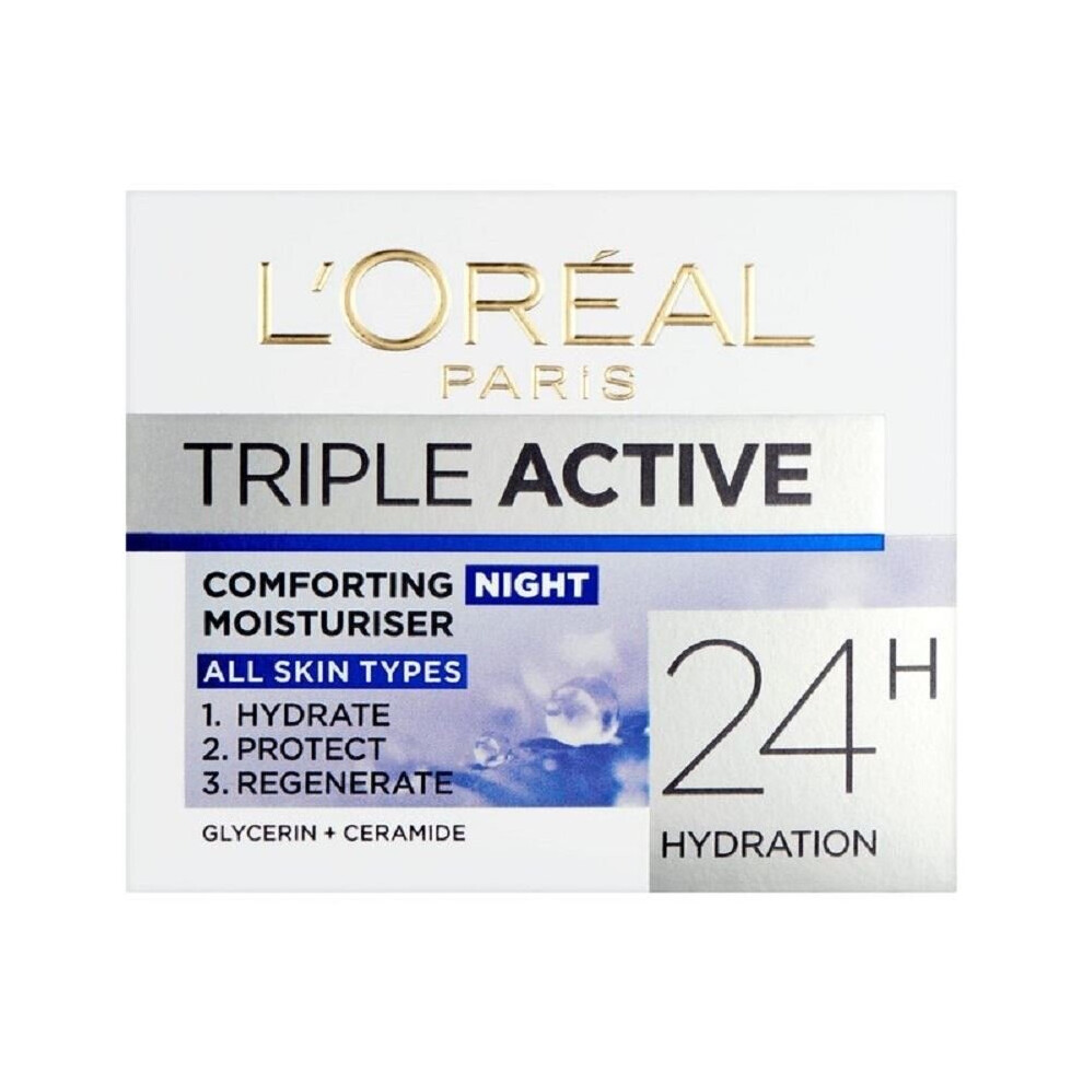 L’oréal Paris L'oreal Paris Triple Active Night 50Ml Cream